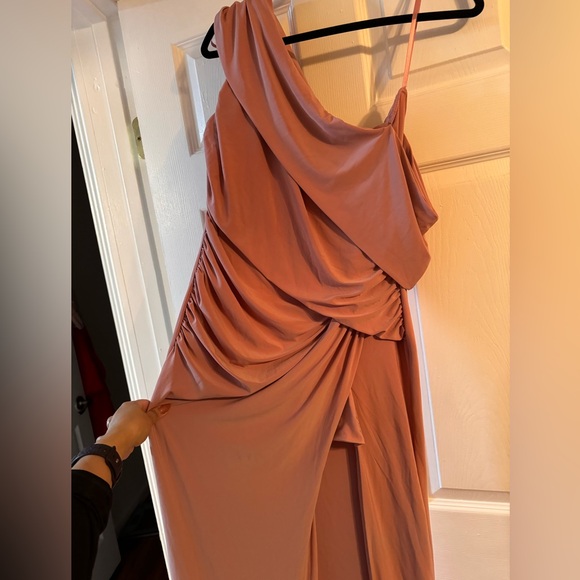 Windsor dusty rose colored dress size large, worn once - Picture 4 of 6